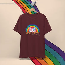 Load image into Gallery viewer, Love is Love Pride Tee (Cat)