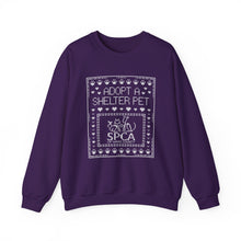 Load image into Gallery viewer, SPCA Cross Stitch Style Crewneck Sweatshirt