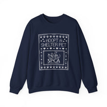 Load image into Gallery viewer, SPCA Cross Stitch Style Crewneck Sweatshirt