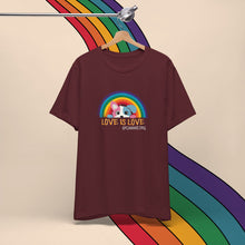 Load image into Gallery viewer, Love is Love Pride Tee (Dog)