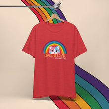 Load image into Gallery viewer, Love is Love Pride Tee (Cat)