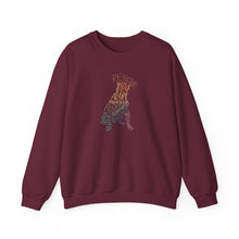 Load image into Gallery viewer, Rescue Dog Lettering Crewneck Sweatshirt