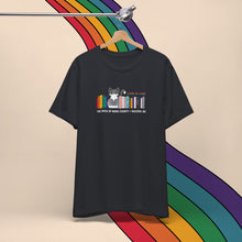 Load image into Gallery viewer, Love is Love — Cat Bookshelf Pride Tee