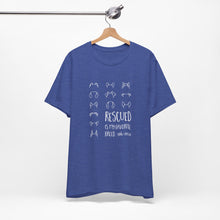 Load image into Gallery viewer, Rescued is My Favorite Breed — Line Drawing Tee