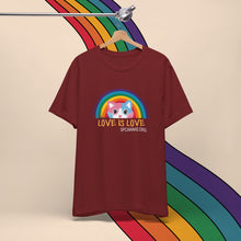 Load image into Gallery viewer, Love is Love Pride Tee (Cat)