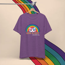 Load image into Gallery viewer, Love is Love Pride Tee (Cat)