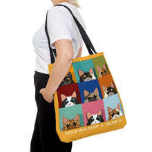 Load image into Gallery viewer, Peeking Cats Tote
