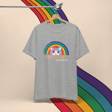 Load image into Gallery viewer, Love is Love Pride Tee (Cat)