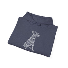 Load image into Gallery viewer, Rescue Dog Lettering Hoodie