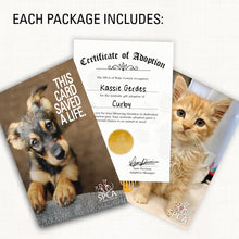 Load image into Gallery viewer, Symbolic Adoption: Choose Your Pet