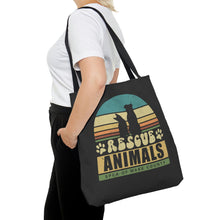 Load image into Gallery viewer, Rescue Animals Sunset Tote