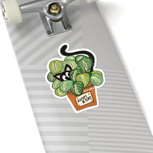 Plant Cat SPCA Sticker