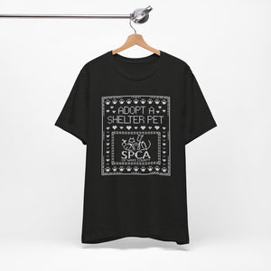 SPCA Cross Stitch Tee