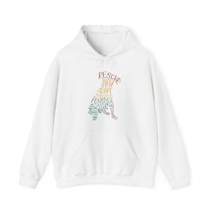 Rescue Dog Hand Lettered Hoodie