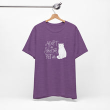 Load image into Gallery viewer, Adopt a Shelter Pet SPCA Tee
