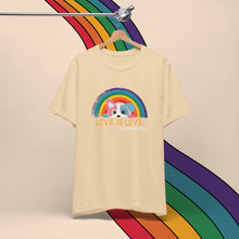 Load image into Gallery viewer, Love is Love Pride Tee (Dog)
