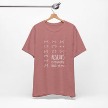 Load image into Gallery viewer, Rescued is My Favorite Breed — Line Drawing Tee
