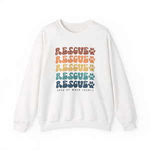 Rescue Retro Type Crewneck Sweatshirt