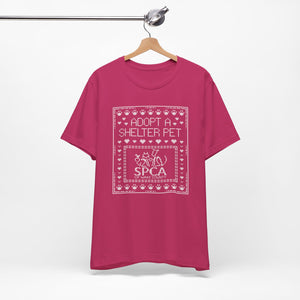 SPCA Cross Stitch Tee