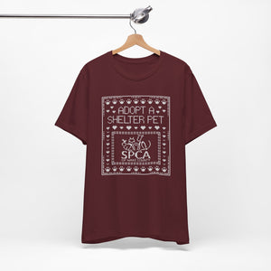 SPCA Cross Stitch Tee