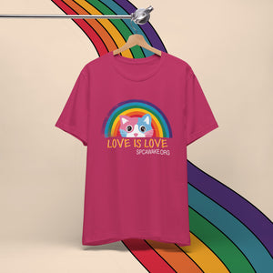 Love is Love Pride Tee (Cat)