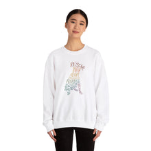 Load image into Gallery viewer, Rescue Dog Hand Lettered Crewneck Sweatshirt
