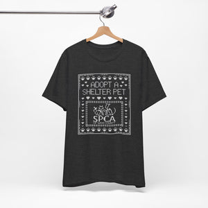 SPCA Cross Stitch Tee
