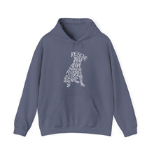 Load image into Gallery viewer, Rescue Dog Hand Lettered Hoodie
