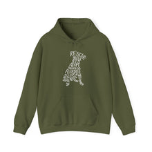 Load image into Gallery viewer, Rescue Dog Hand Lettered Hoodie
