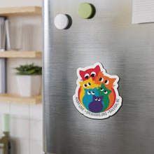Load image into Gallery viewer, Rainbow Cat Magnet
