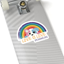 Load image into Gallery viewer, Love is Love (Dog) Pride Decal
