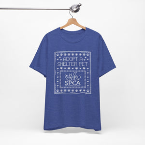 SPCA Cross Stitch Tee