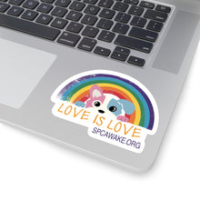 Load image into Gallery viewer, Love is Love (Dog) Pride Decal
