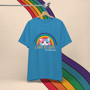 Love is Love Pride Tee (Cat)