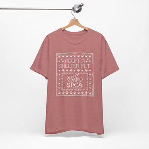 SPCA Cross Stitch Tee