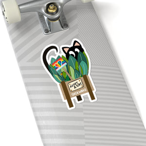 Plant Cat (Pride Edition) SPCA Sticker