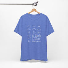 Load image into Gallery viewer, Rescued is My Favorite Breed — Line Drawing Tee
