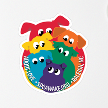 Load image into Gallery viewer, SPCA Wake Pride Dog Sticker
