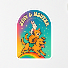 Load image into Gallery viewer, Spay &amp; Neuter SPCA Sticker
