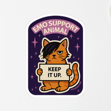 Load image into Gallery viewer, Emo Support Animal Sticker
