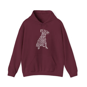 Rescue Dog Hand Lettered Hoodie