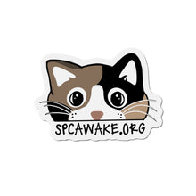 Load image into Gallery viewer, Peeking Cat SPCA Magnet
