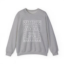 Load image into Gallery viewer, SPCA Cross Stitch Style Crewneck Sweatshirt
