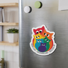 Load image into Gallery viewer, Rainbow Cat Magnet
