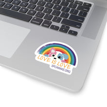 Load image into Gallery viewer, Love is Love (Dog) Pride Decal
