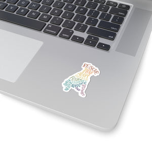 Rescue Dog Decal