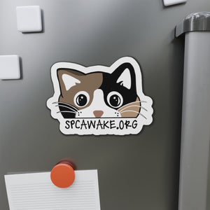 Peeking Cat SPCA Magnet