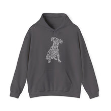 Load image into Gallery viewer, Rescue Dog Hand Lettered Hoodie
