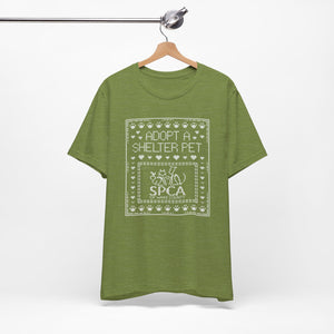 SPCA Cross Stitch Tee