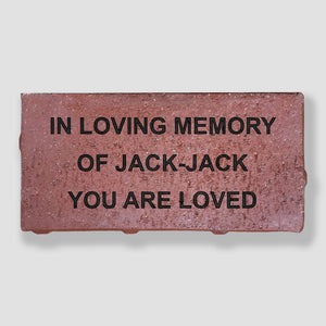 Honor and Memorial Brick — SPCA Legacy Walk